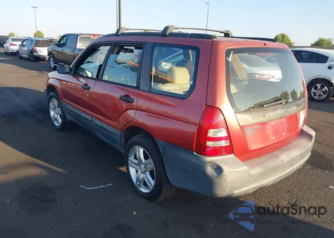 2005 Subaru Forester 2.5X z USA, uszkodzony, nr VIN JF1SG63695H723819